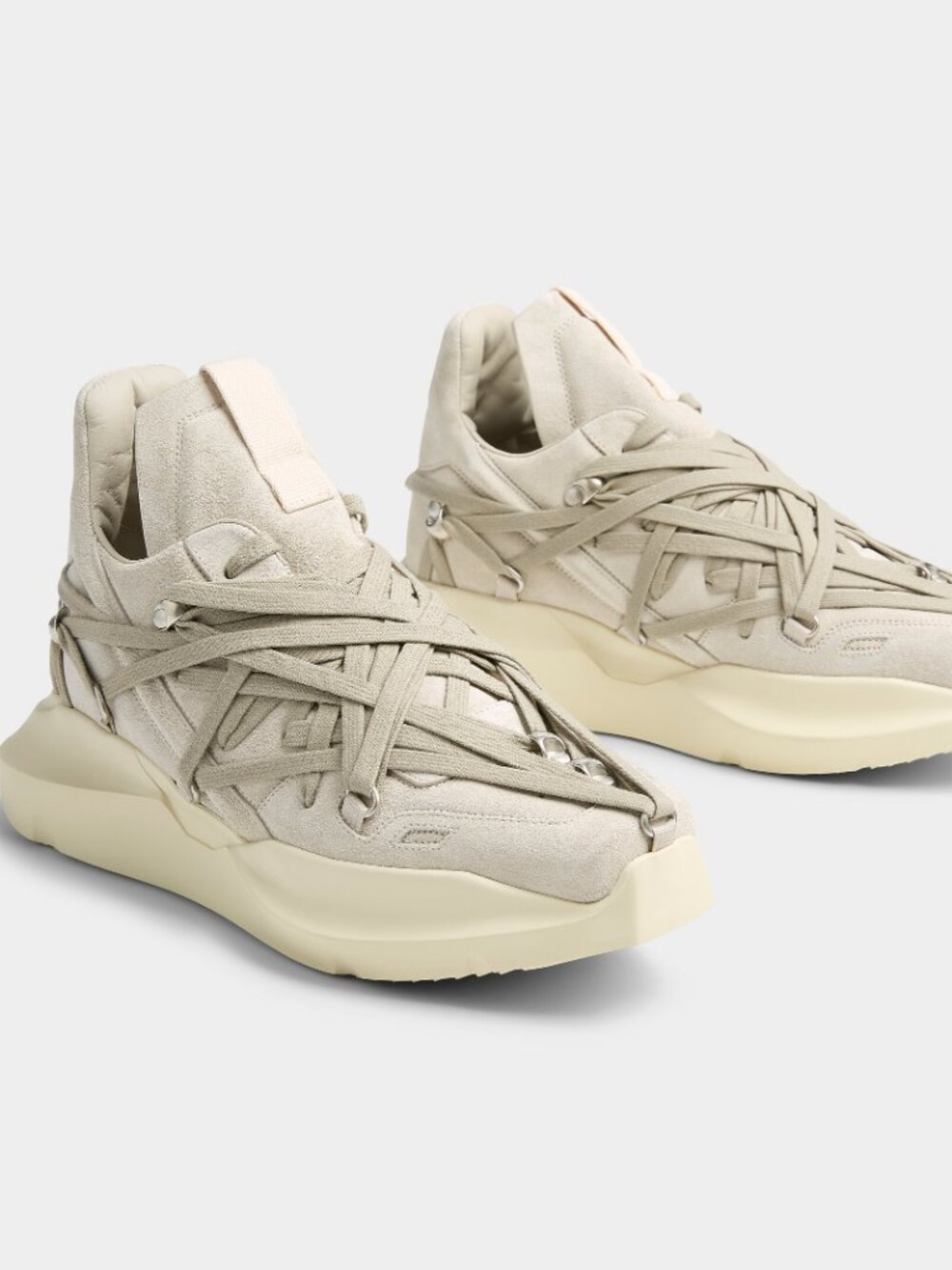 BNWT SS26 RICK OWENS "TEMPLE" MEGALACED GETH RUNNER 45 - Picture 8 of 9